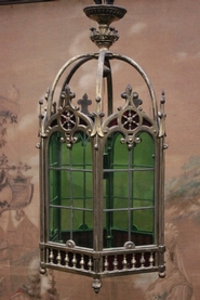 Gothic Chandelier in bronze