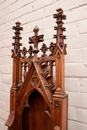 Gothic style Chapel in Oak, France 19th century