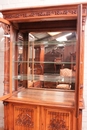 Gothic style Display cabinet in Walnut, France 19th century