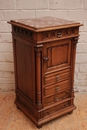 Gothic style End table in Walnut, France 19th century