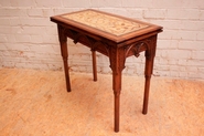 Gothic Game table in oak