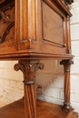 Gothic style Nightstands in Walnut, France 19th century