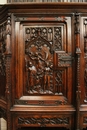 Gothic style in Oak, France 19th century