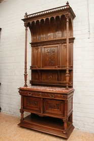 Henri II Server with marble top