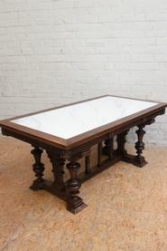 Henri II Table with marble