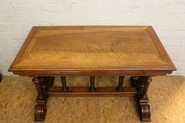 Henri II Walnut Henri II desk table