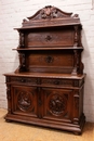 Hunt style Cabinet in Walnut, France 19th century