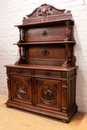 Hunt style Cabinet in Walnut, France 19th century