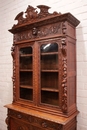 Hunt style Cabinet/bookcase in Oak, France 19th century