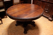 Hunt style table in oak