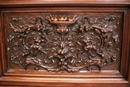 Renaissance style Sideboard in Walnut, France 19th century