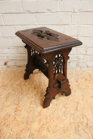 Little oak gothic stool
