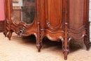 Louis XV style Armoire in Walnut, France 19th century