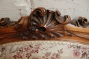 Louis XV style 5 Pc.Sofa set in Walnut, France 19th century