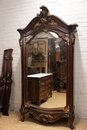 Louis XV style Bedroom in rosewood and bronze, France 19th century