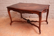 Louis XV desk table in rosewood