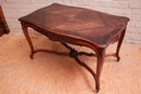 Louis XV style Desk table in rosewood, France 19th century