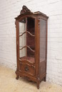 Louis XV style Display cabinet in Oak, France 19th century