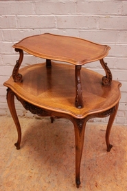 Louis XV dtyle Tea Table in walnut