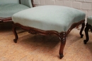 Louis XV style Duchesse brissee in rosewood, France 19th century