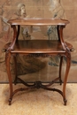 Louis XV style Server table in Walnut, France 19th century