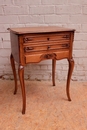 Louis XV style Sewing table in Walnut, France 1920