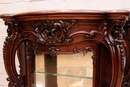 Louis XV style Display cabinet/planter in rosewood, France 19th century
