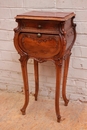 Louis XV style End table in Walnut, France 19th century
