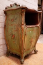Louis XV style Cabinet in paint wood 19th century