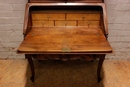 Louis XV style Secretary desk in Walnut, France 19th century