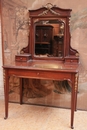 Louis XV style Vanity in mahogany, France 19th century