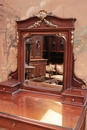 Louis XV style Vanity in mahogany, France 19th century