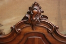 Louis XV style Wall panel in Walnut, France 19th century