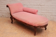 Louis XV walnut long chair
