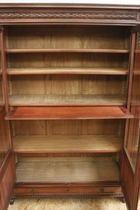 Louis Xvi Bookcase In Solid Mahogany Houtroos Recent Added