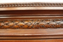 Louis XVI style Bookcase in mahogany., France 19th century