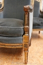 Louis XVI style Sofa set, France 19th century
