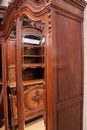 Louis XVI style Armoire in mahogany, France 1900