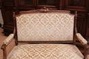 Louis XVI style Sofa in Walnut, France 19th century