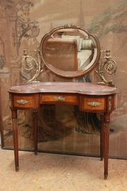 Louis XVI Vanity IN mahogany and bronze