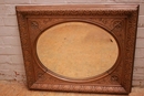 style Mirror in Oak, France 19th century