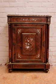 Napoleon III Cabinet in palisander with inlay