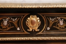 Napoleon III style Cabinet in mahogany & gilt bronze, France 19th century