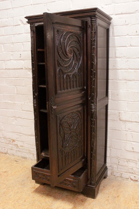 Narrow Gothic Cabinet Houtroos Recent Added Items European