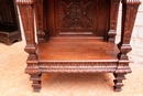 Renaissance style Console table in Oak, France 19th century
