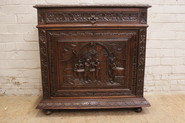 oak breton cabinet
