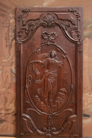 Oak decorative wall panel