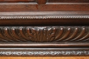Hunt style Canopy bed in Oak, France 19th century