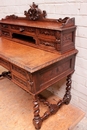Hunt style Desk in Oak, France 19th century