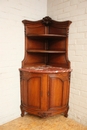 Louis XVI corner Cabinet in Oak, France 19th century